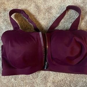 Bra with sports bra over it